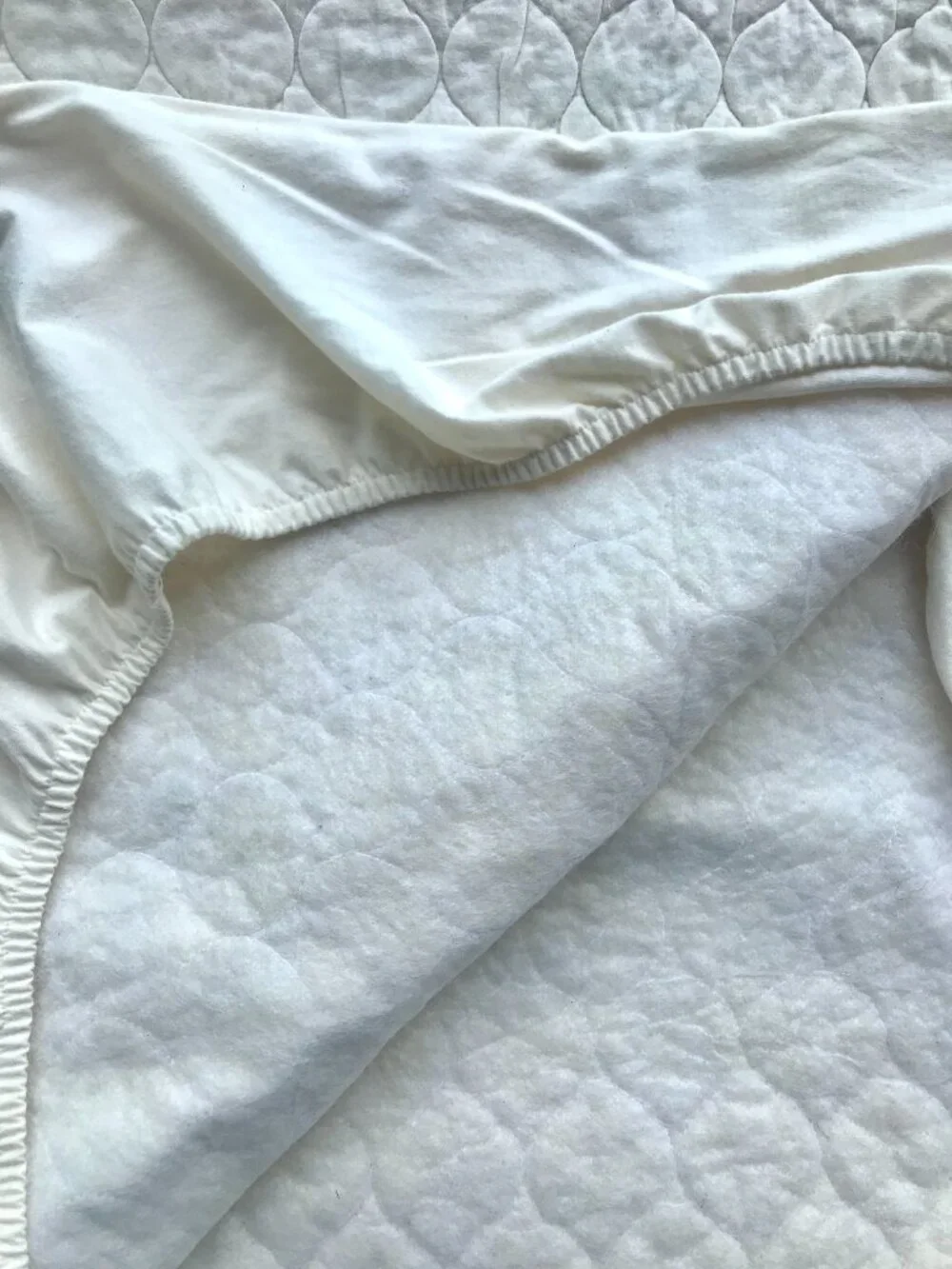 Organic Wool All Natural Quilted Crib Mattress Pad